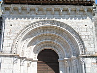 Lescure-d'Albigeois, Eglise St-Michel, Portail (03)